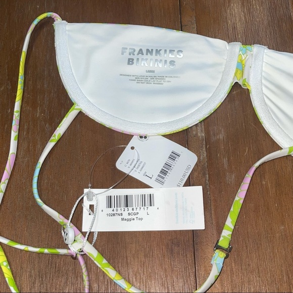 FRANKIES BIKINIS MAGGIE TOP SECRET GARDEN Large - Picture 7 of 8